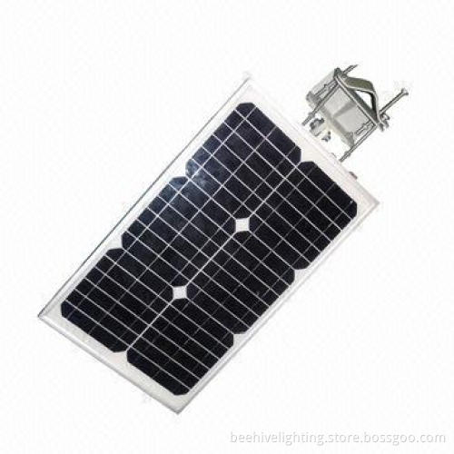 All-in-one Integrated Solar Garden Light with 15W Power, -30 to 70°C Working Temperature